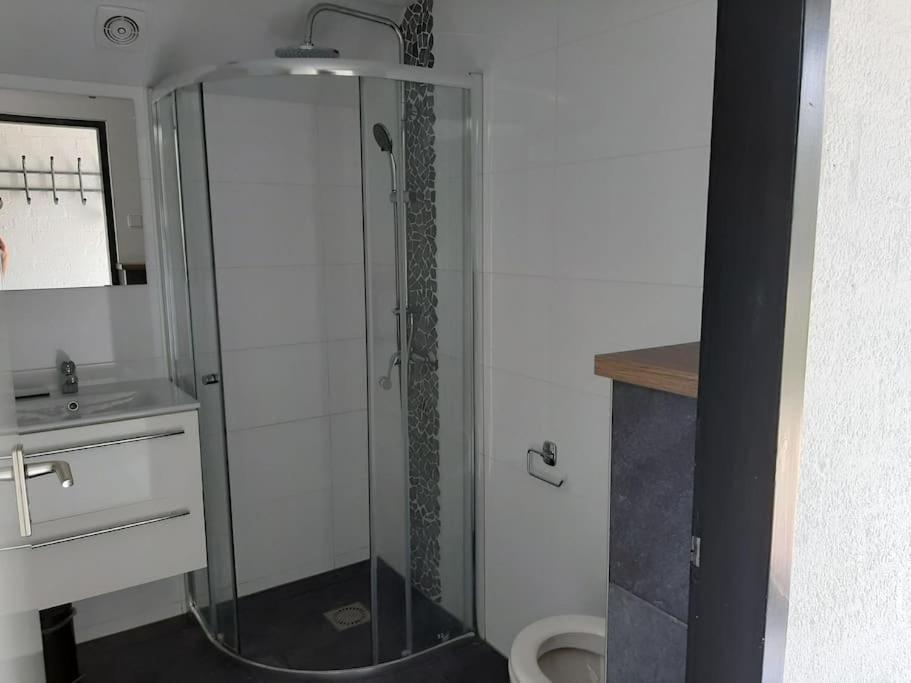 Vrijstaande Recreatiebungalow Met Slaapvide Posterholt Luaran gambar